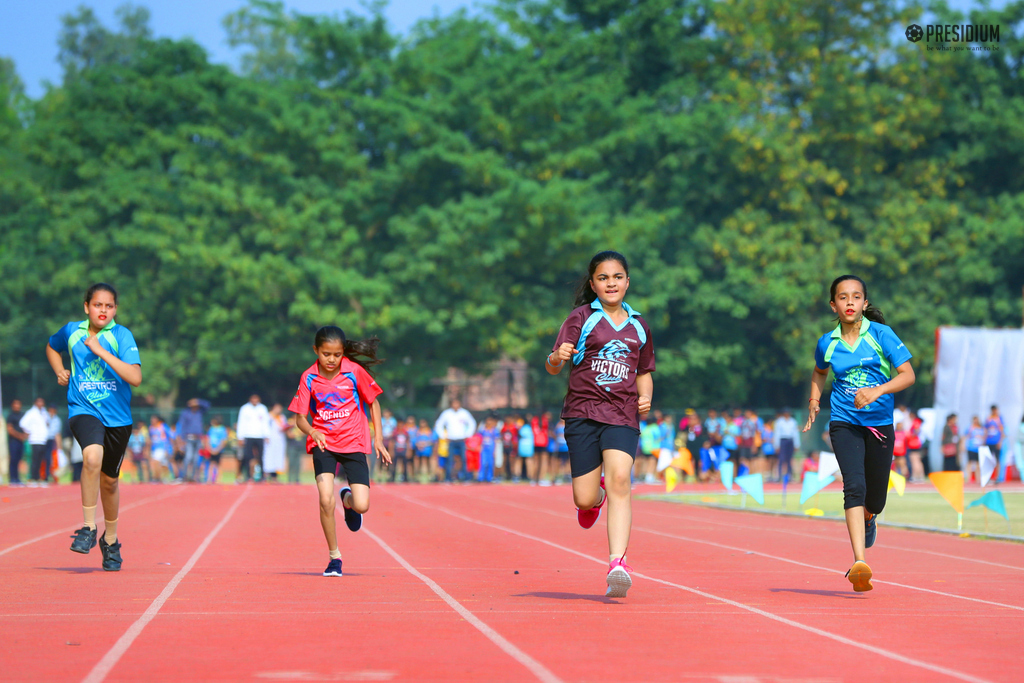 Presidium Rajnagar, PRESIDIUM CELEBRATES ANNUAL SPORTS DAY WITH ARDOUR AND ZEAL